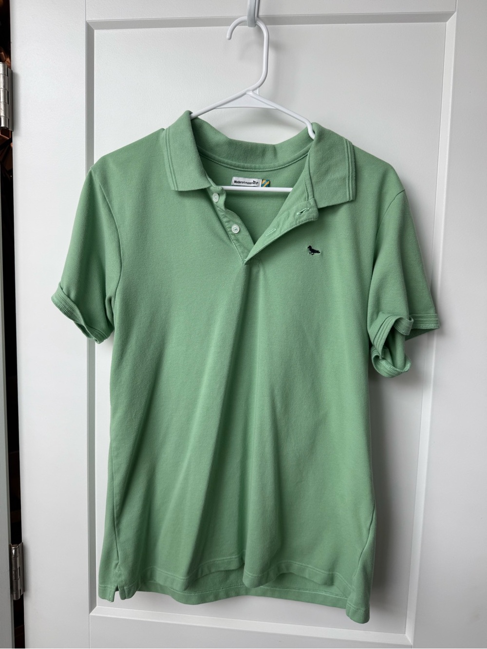 Men's Polo Shirt - Mint Green size M